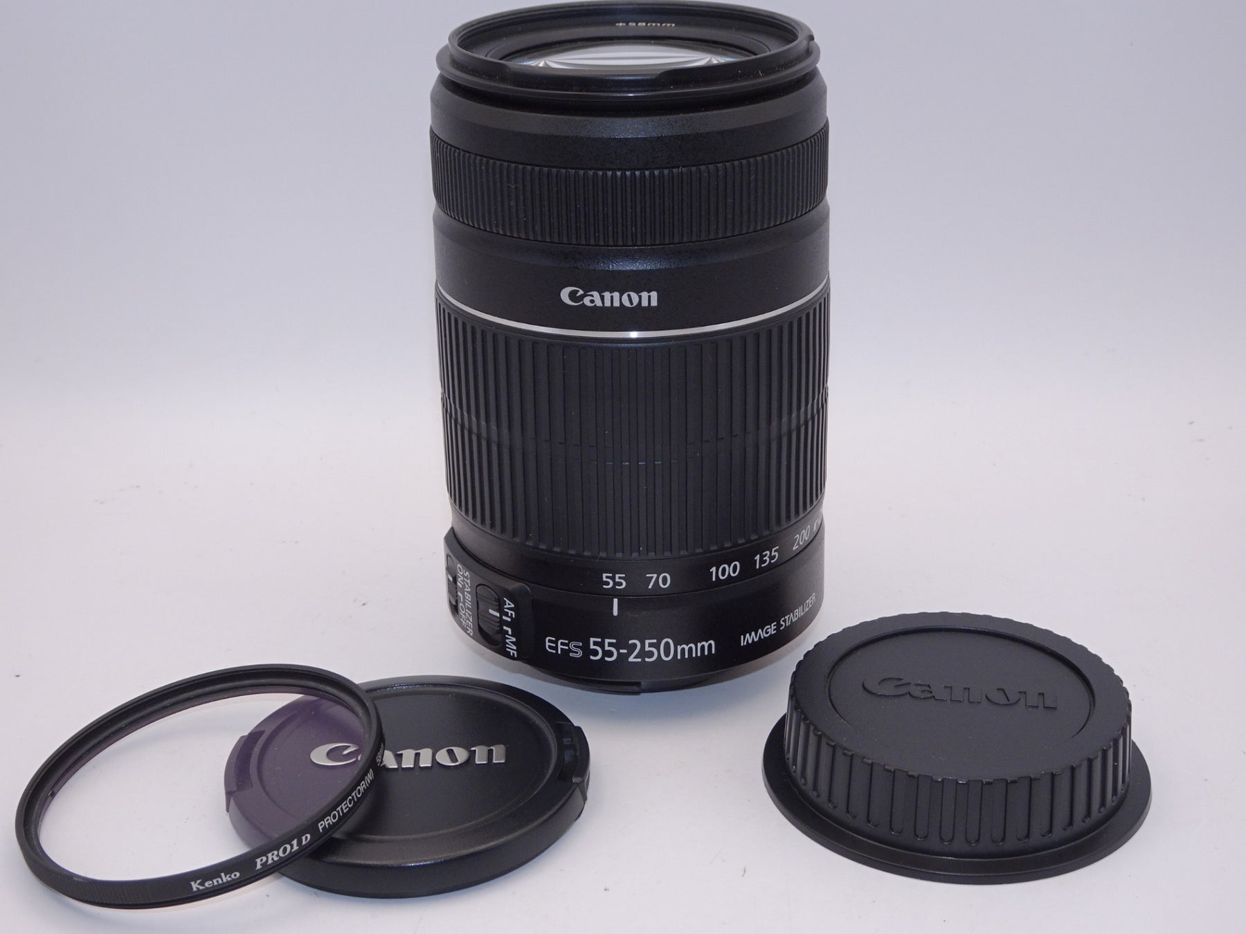 【外観並級】Canon 望遠ズームレンズ EF-S55-250mm F4-5.6 IS II