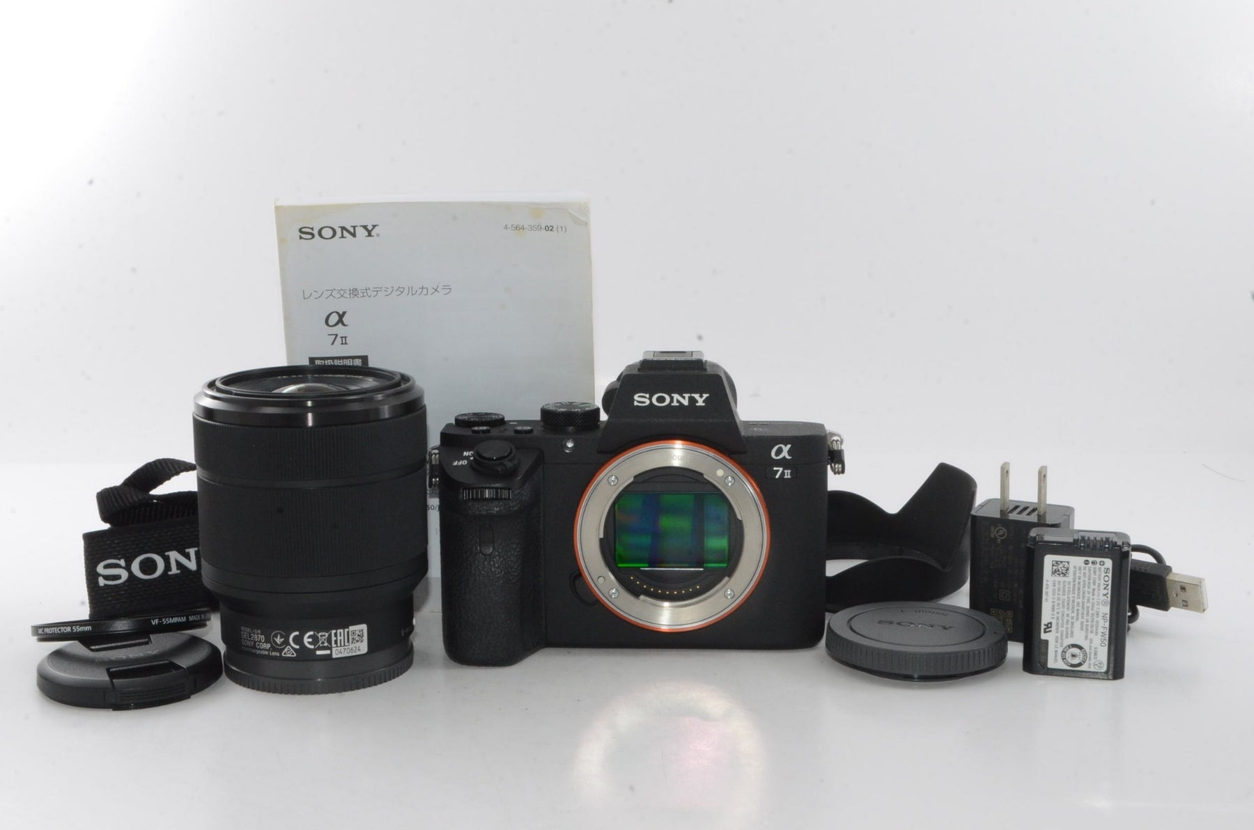 【外観特上級】SONY ミラーレス一眼 α7 II ズームレンズキット FE 28-70mm F3.5-5.6 OSS
