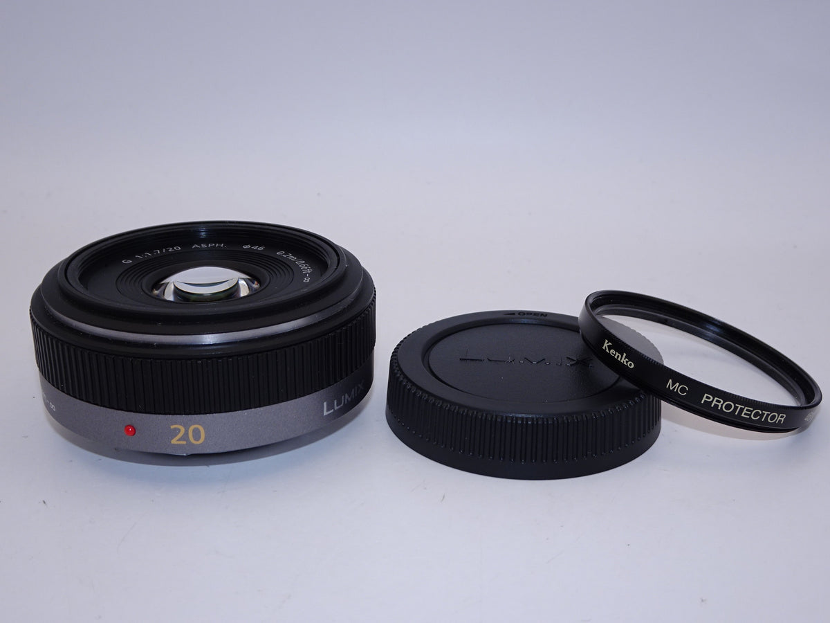 【外観特上級】パナソニック ルミックス G 20mm/F1.7 ASPH. H-H020