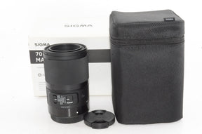 【外観特上級】SIGMA 70mm F2.8 DG MACRO Canon EFマウント フルサイズ対応 271954