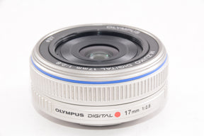 【外観並級】OLYMPUS パンケーキレンズ M.ZUIKO DIGITAL 17mm F2.8