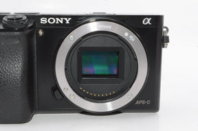 【外観並級】SONY ミラーレス一眼 α6000 ボディ ブラック ILCE-6000 B