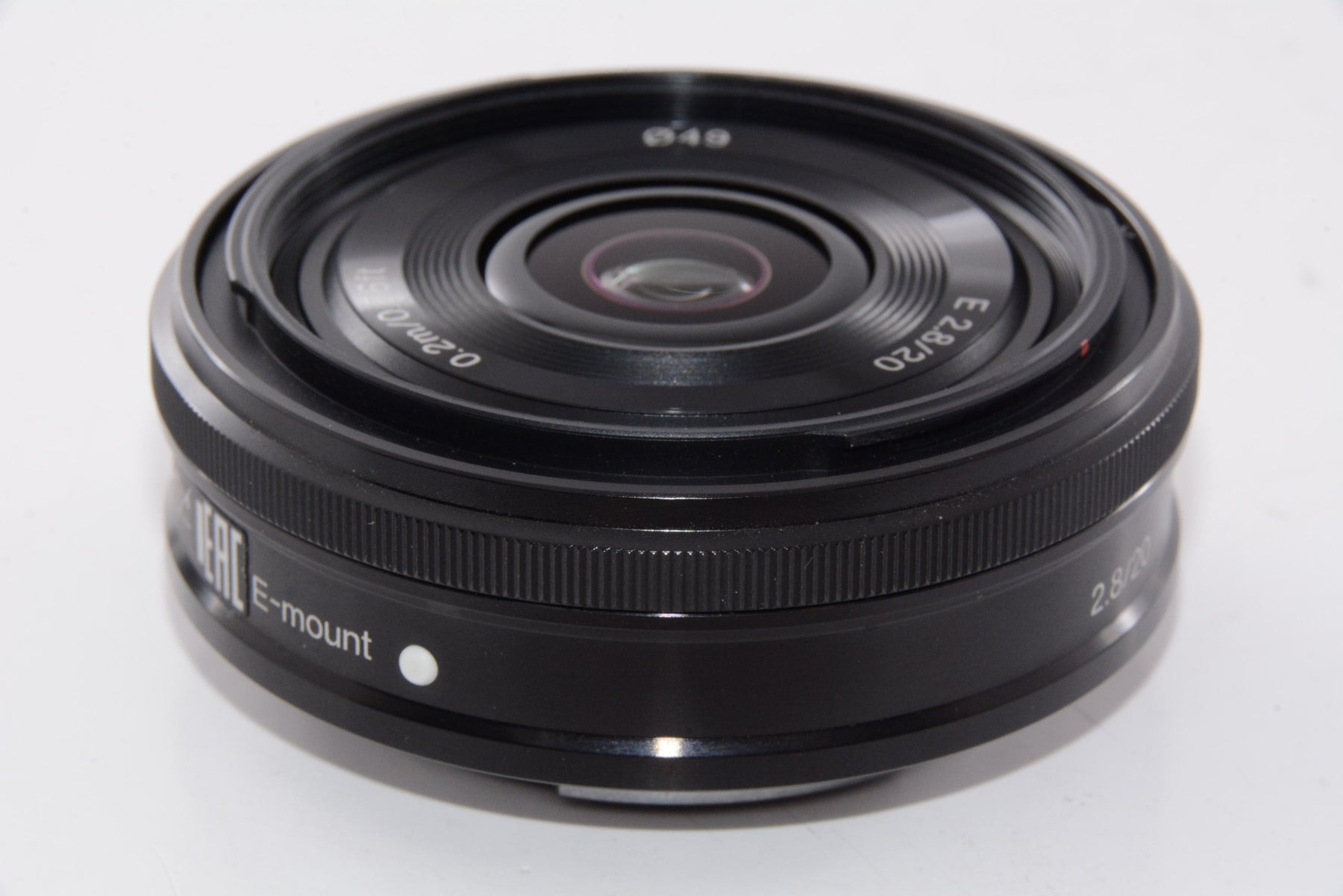 【外観特上級】ソニー SONY 単焦点レンズ E 20mm F2.8 ソニー Eマウント用 APS-C専用 SEL20F28