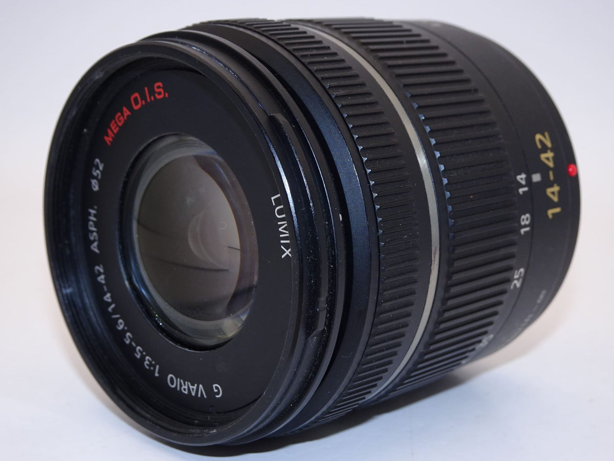 【外観並級】パナソニック LUMIX G VARIO 14-42mm F3.5-5.6 ASPH. MEGA O.I.S H-FS014042