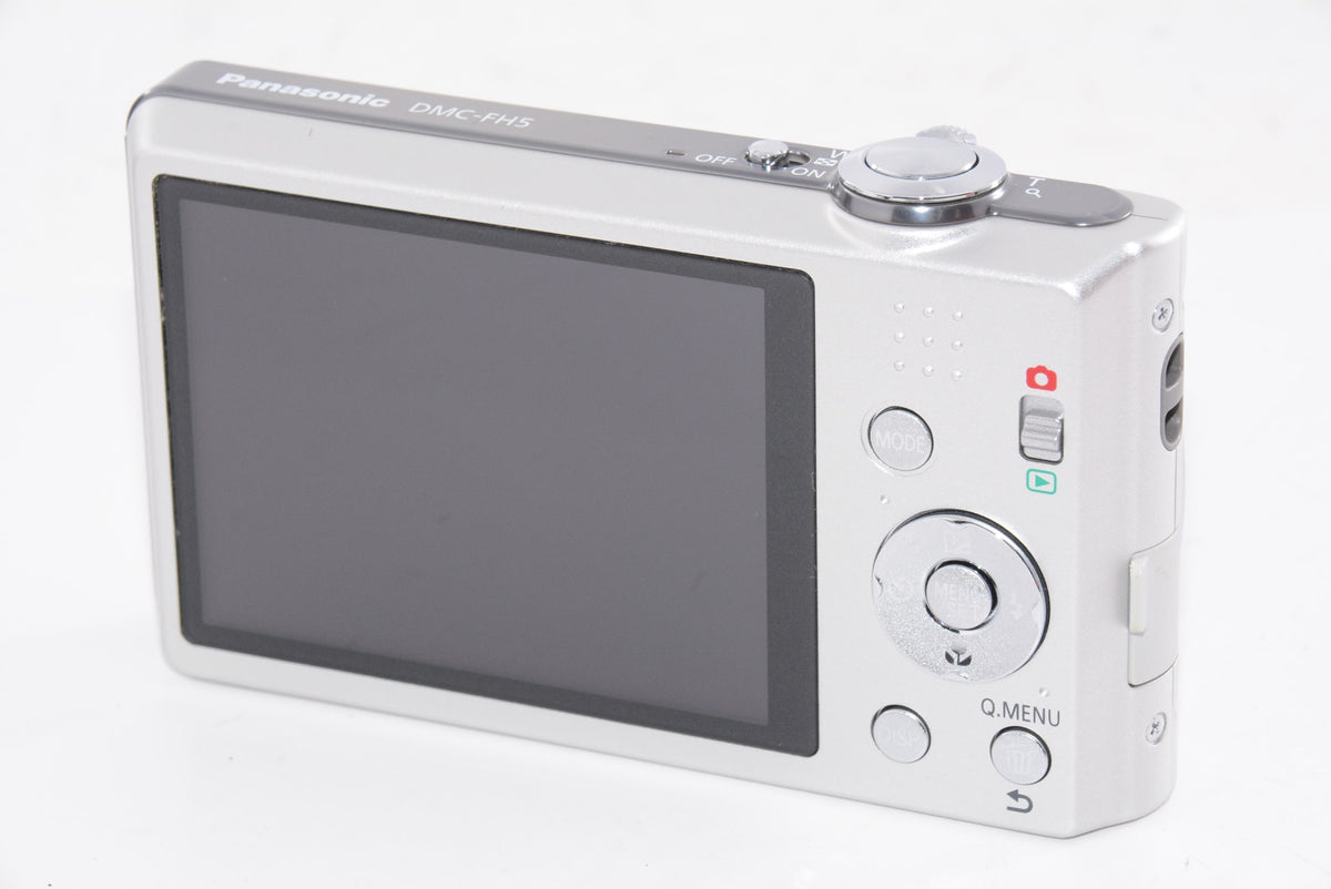 【外観並級】パナソニック デジタルカメラ LUMIX FH5 シルバー DMC-FH5-S