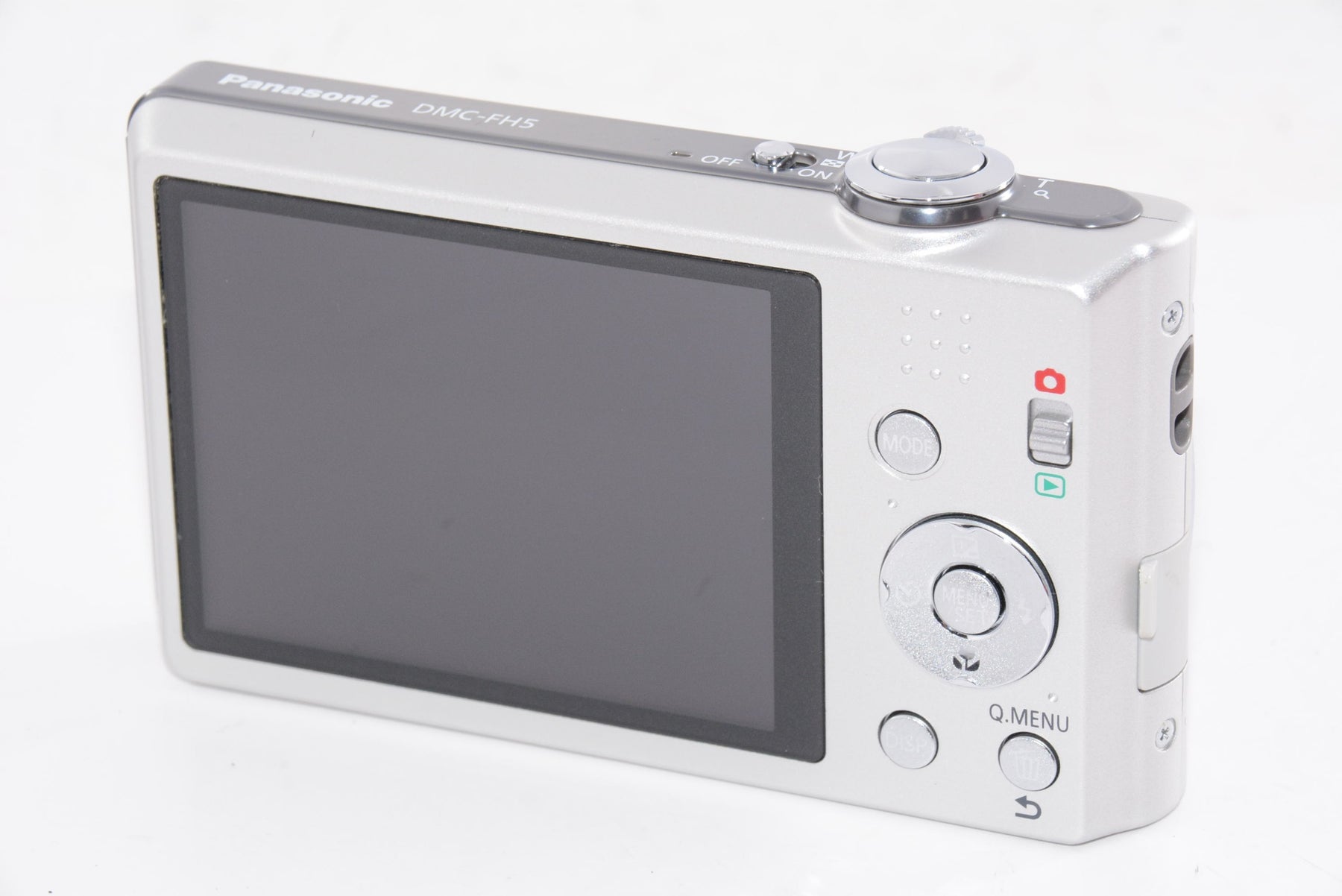 【外観並級】パナソニック デジタルカメラ LUMIX FH5 シルバー DMC-FH5-S