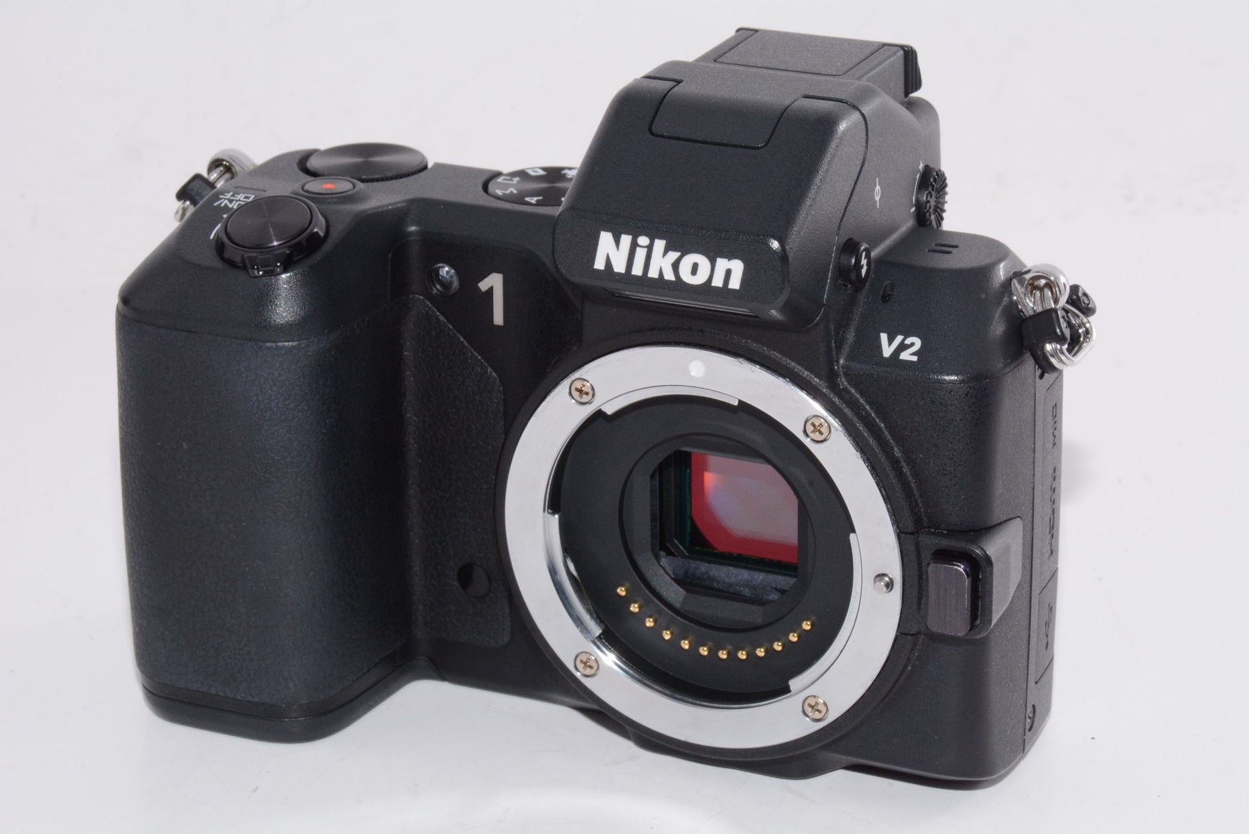 【外観並級】Nikon ミラーレス一眼 Nikon 1 V2 ボディー ブラック N1V2BK