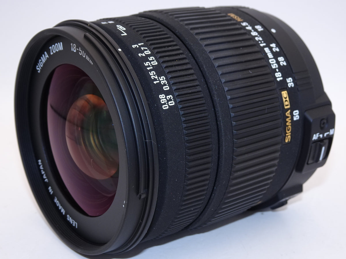 【外観特上級】SIGMA シグマ 18-50mm F2.8-4.5 DC OS HSM ニコン用