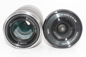 【外観並級】SONY ミラーレス一眼 α NEX-6 E PZ 16-50 F3.5-5.6 E 55-210F4.5-6.3