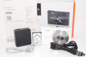 【外観並級】ソニー SONY デジタルカメラ Cyber-shot WX350 光学20倍 ホワイト DSC-WX350-W