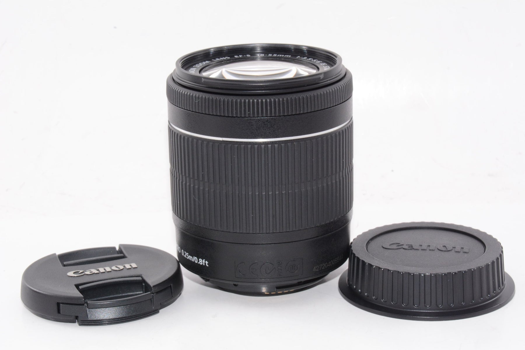 【外観特上級】Canon 標準ズームレンズ EF-S18-55mm F3.5-5.6 IS STM