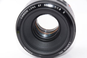 【外観特上級】Canon 単焦点レンズ EF50mm F1.8 II フルサイズ対応
