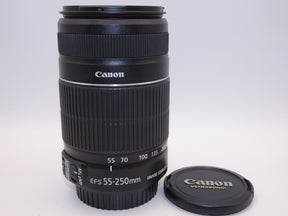 【外観特上級】Canon 望遠ズームレンズ EF-S55-250mm F4-5.6 IS II