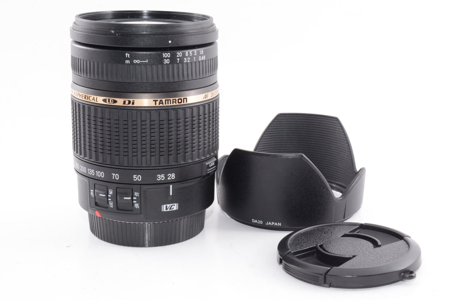 【外観特上級】TAMRON AF28-300mm F3.5-6.3 XR Di VC LD Aspherical [IF] MACRO A20E 手ブレ補正　（キャノン用）