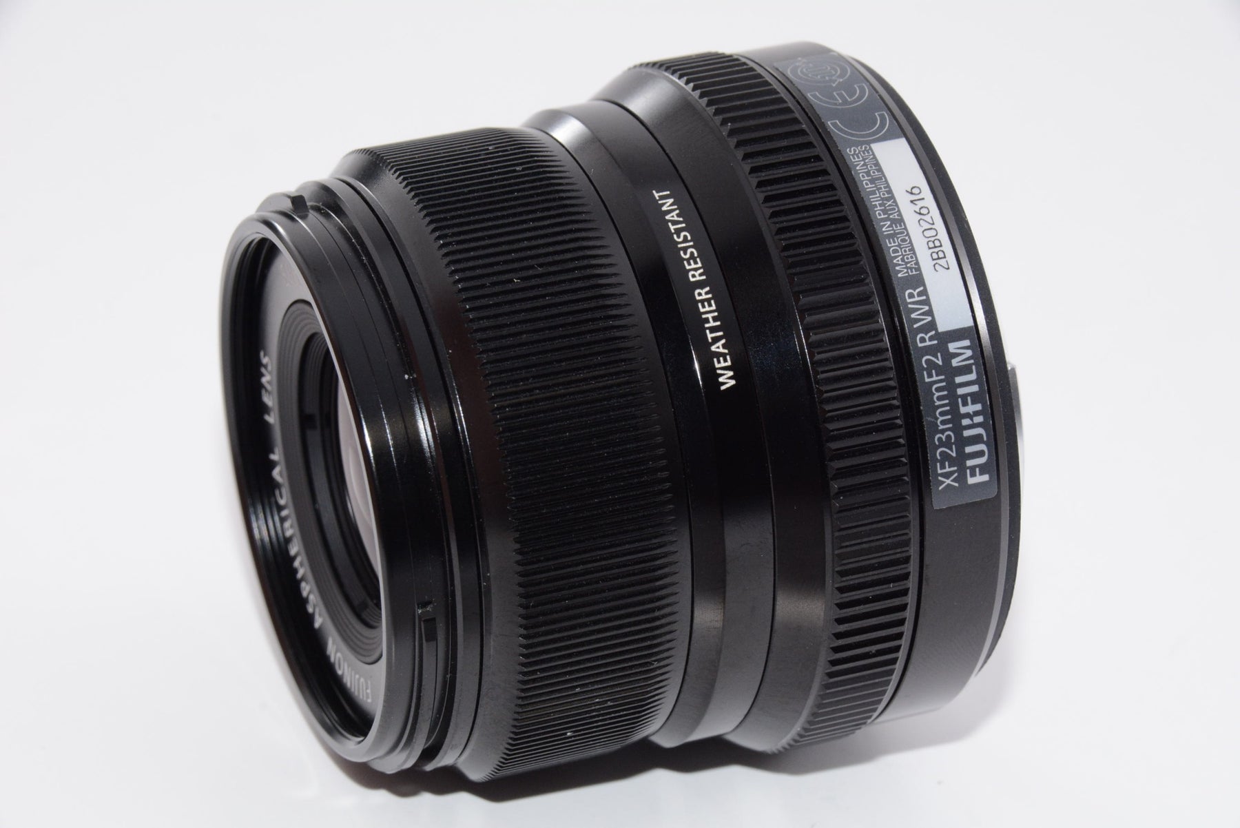 【外観特上級】FUJIFILM 単焦点広角レンズ XF23mmF2 R WR B ブラック