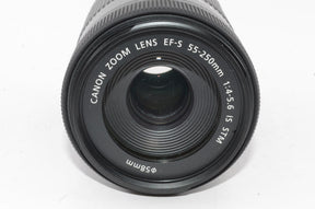 【外観特上級】Canon  EF-S55-250mm F4-5.6 IS STM