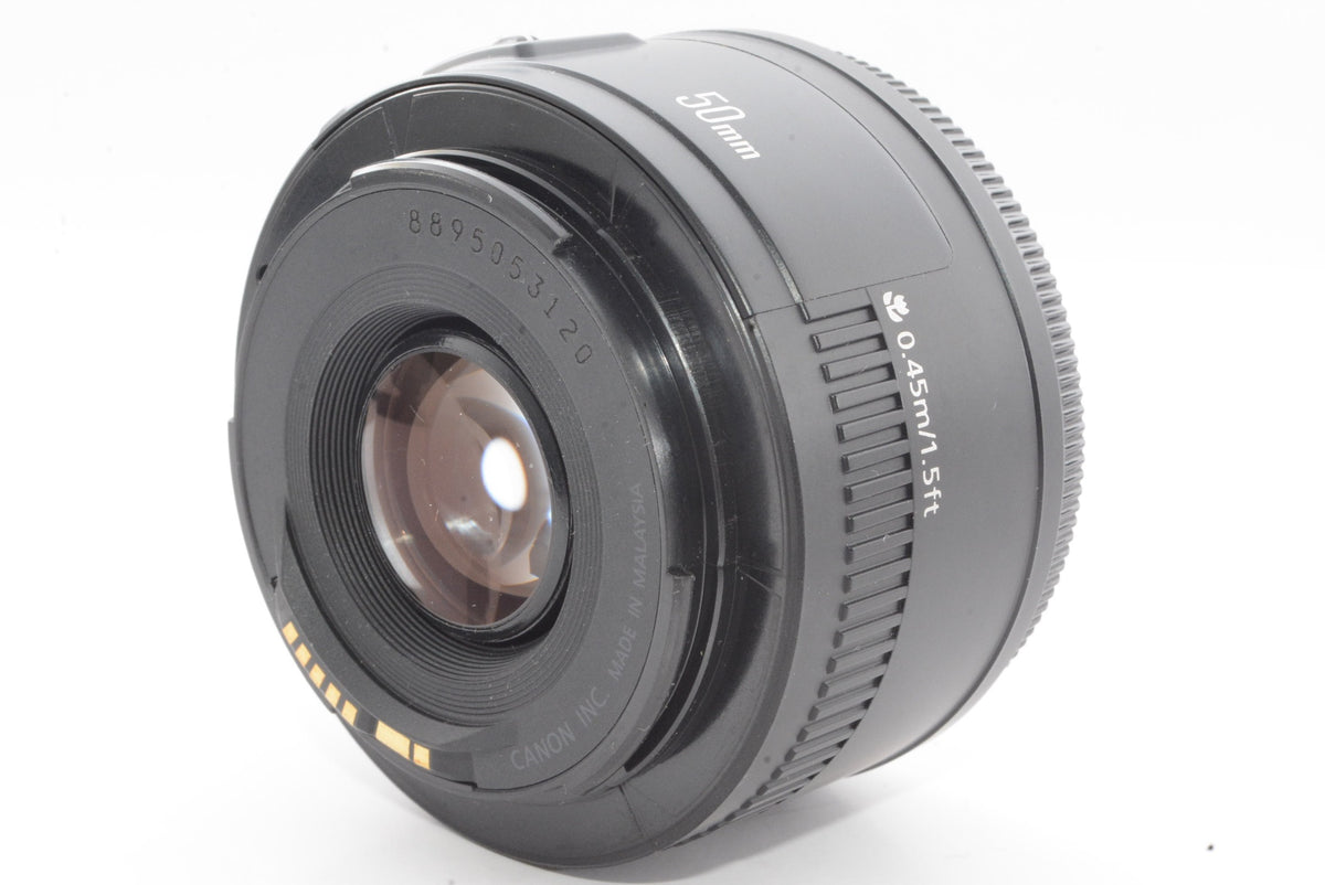 【外観特上級】Canon 単焦点レンズ EF50mm F1.8 II フルサイズ対応