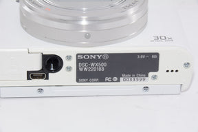 【外観特上級】ソニー SONY デジタルカメラ DSC-WX500ホワイト Cyber-shot