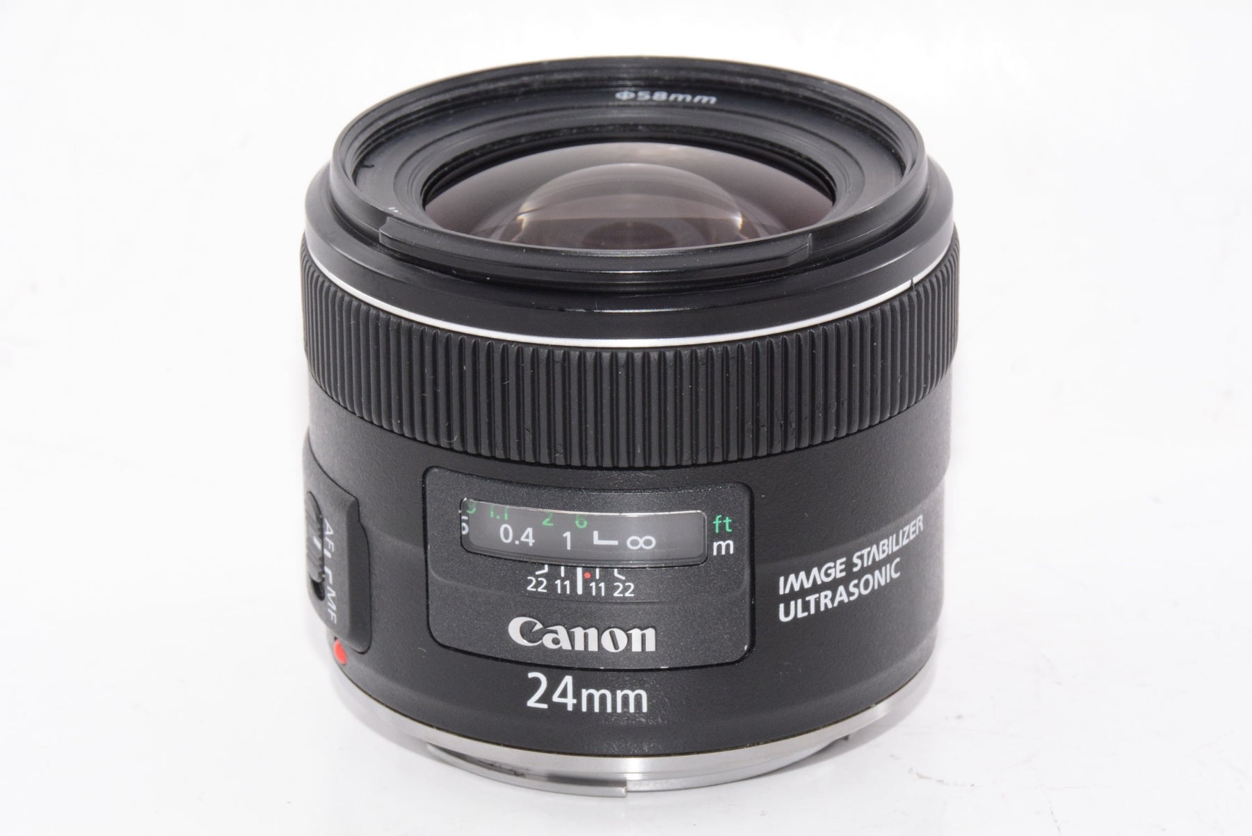 【外観並級】Canon 単焦点レンズ EF24mm F2.8 IS USM