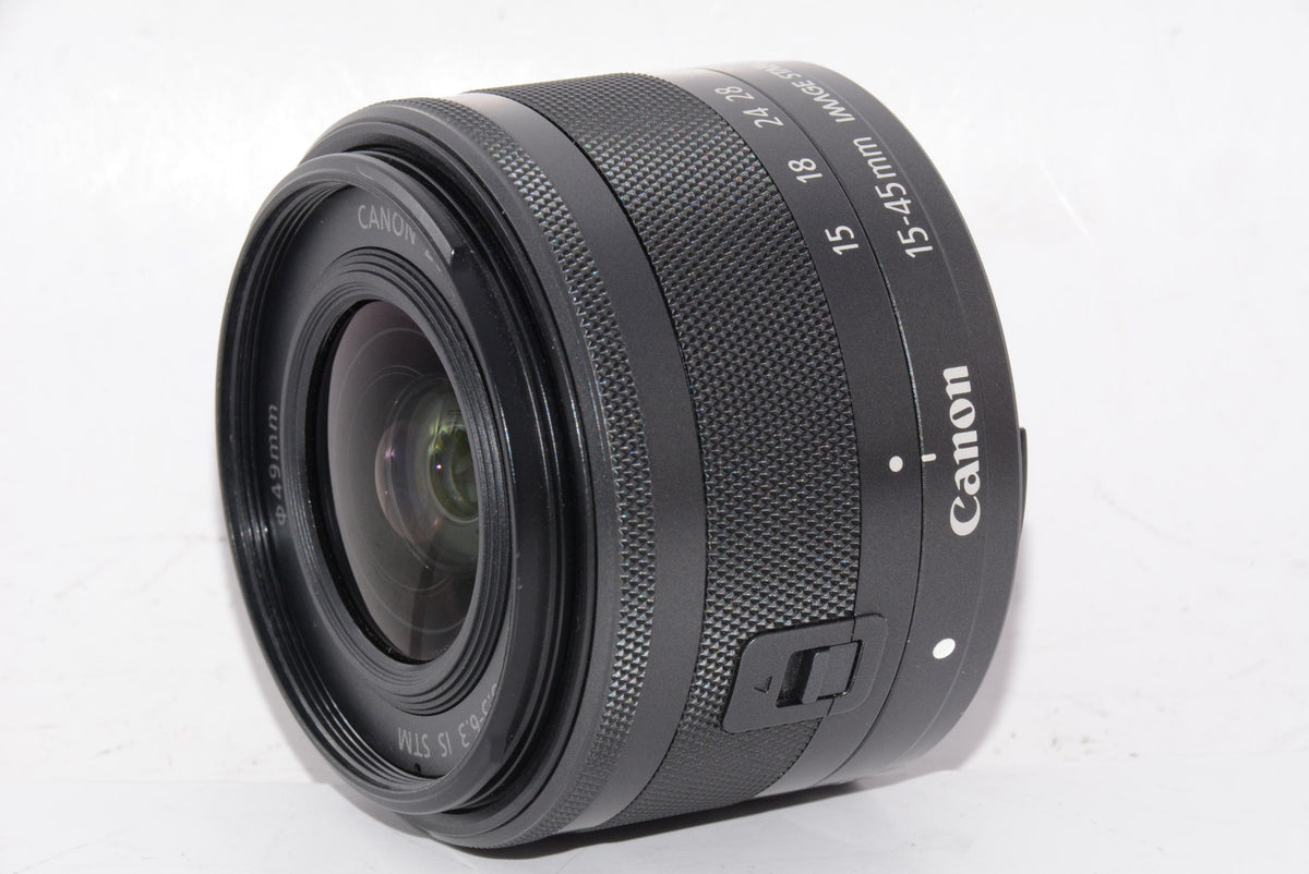 【外観並級】Canon 標準ズームレンズ EF-M15-45mm F3.5-6.3IS STM
