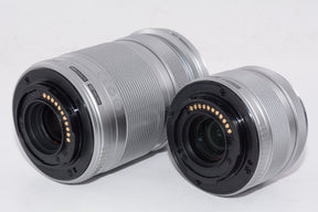 【外観特上級】OLYMPUS ミラーレス一眼 PEN Lite E-PL3 ダブルズームキット シルバー E-PL3 DZKIT SLV