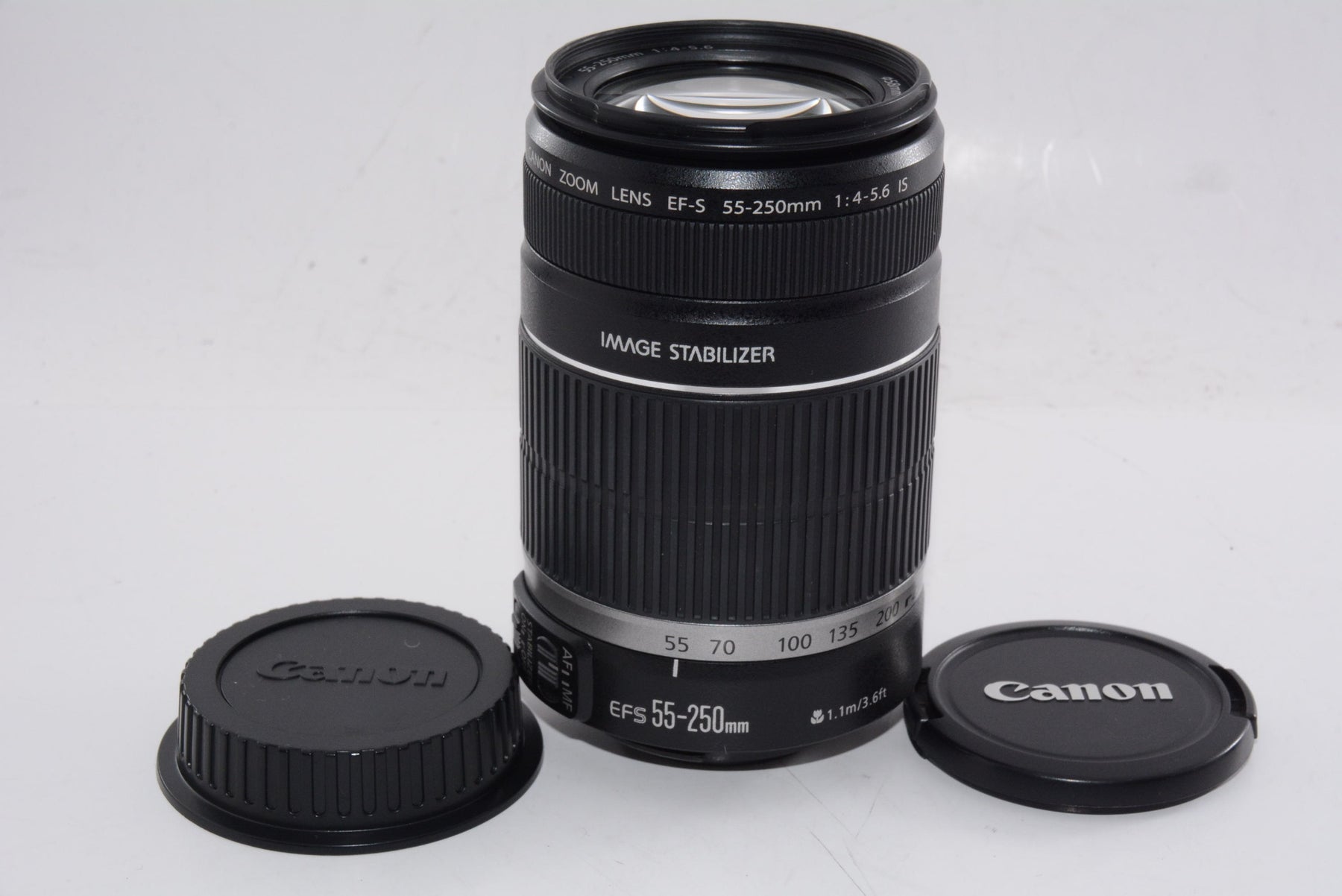 【外観特上級】Canon 望遠レンズ EF-S55-250mm F4-5.6 IS
