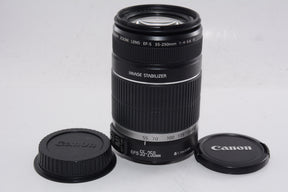 【外観特上級】Canon 望遠レンズ EF-S55-250mm F4-5.6 IS
