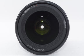 【外観並級】Canon 広角ズームレンズ EF17-40mm F4L USM