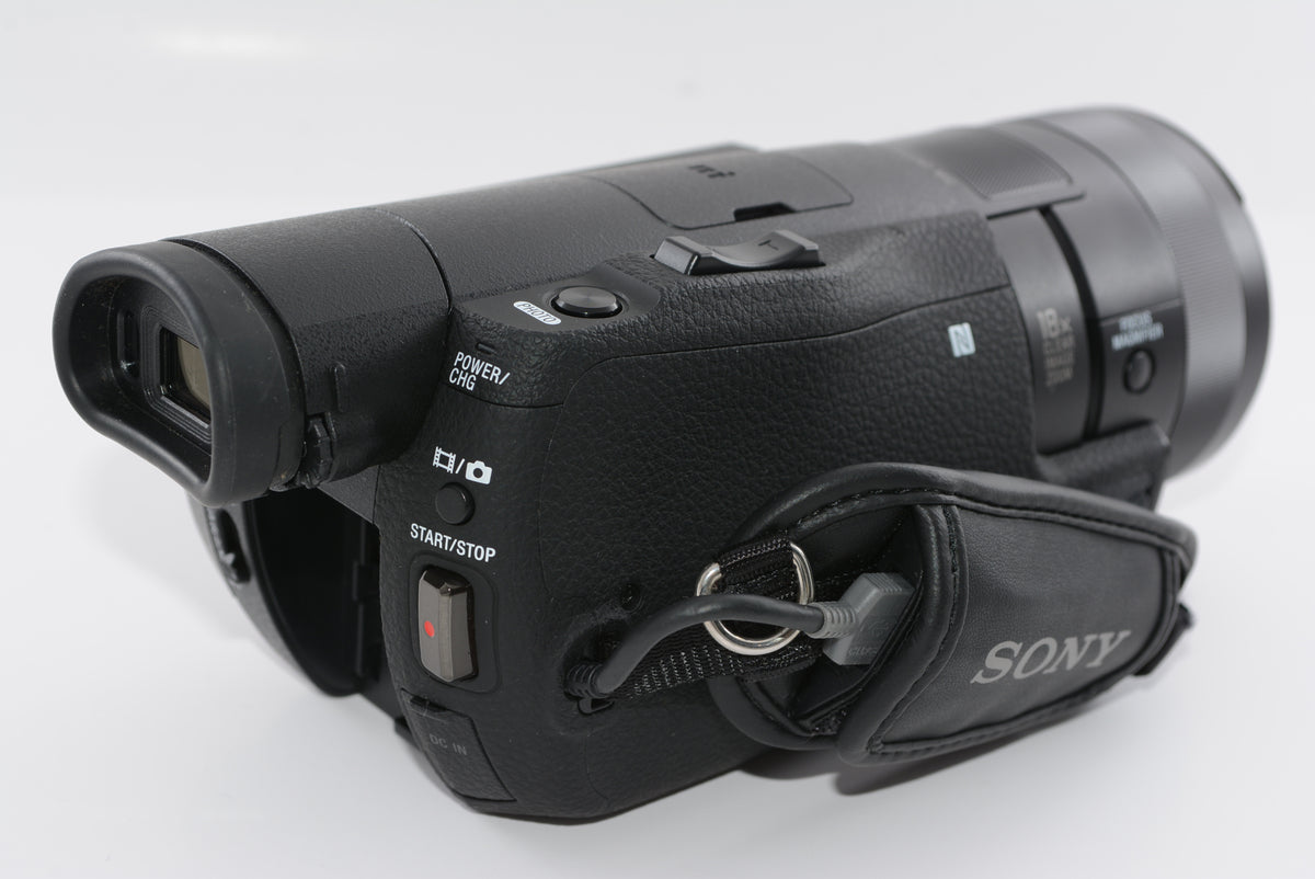 【外観特上級】ソニー SONY ビデオカメラ FDR-AX100 4K 光学12倍 ブラック Handycam FDR-AX100 BC