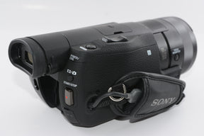 【外観特上級】ソニー SONY ビデオカメラ FDR-AX100 4K 光学12倍 ブラック Handycam FDR-AX100 BC