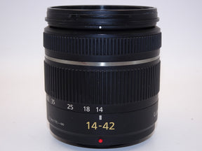 【外観並級】パナソニック LUMIX G VARIO 14-42mm F3.5-5.6 ASPH. MEGA O.I.S H-FS014042