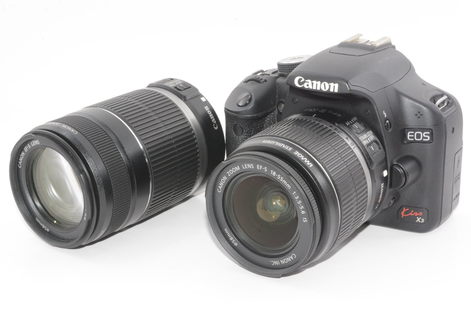【外観並級】Canon キャノン Kiss X3 ダブルズームキット