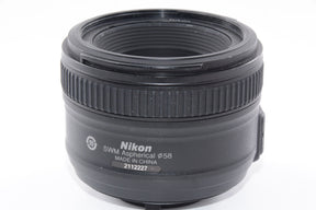 【外観並級】Nikon 単焦点レンズ AF-S NIKKOR 50mm f/1.8G フルサイズ対応 AF-S 50/1.8G
