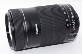 【外観特上級】Canon 望遠ズームレンズ EF-S55-250mm F4-5.6 IS STM