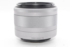 【外観特上級】Canon 標準ズームレンズ EF-M15-45mm F3.5-6.3IS STM(シルバー) ミラーレス一眼対応 EF-M15-45ISSTMSL