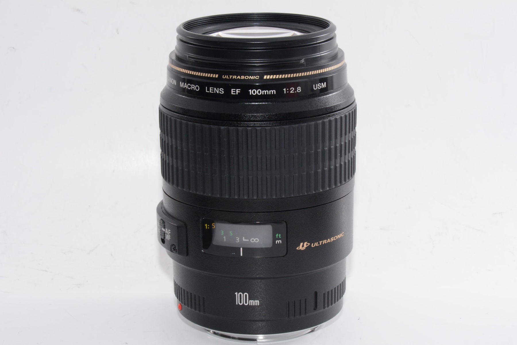 【外観特上級】Canon 単焦点マクロレンズ EF100mm F2.8 マクロ USM フルサイズ対応