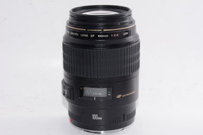 【外観特上級】Canon 単焦点マクロレンズ EF100mm F2.8 マクロ USM フルサイズ対応