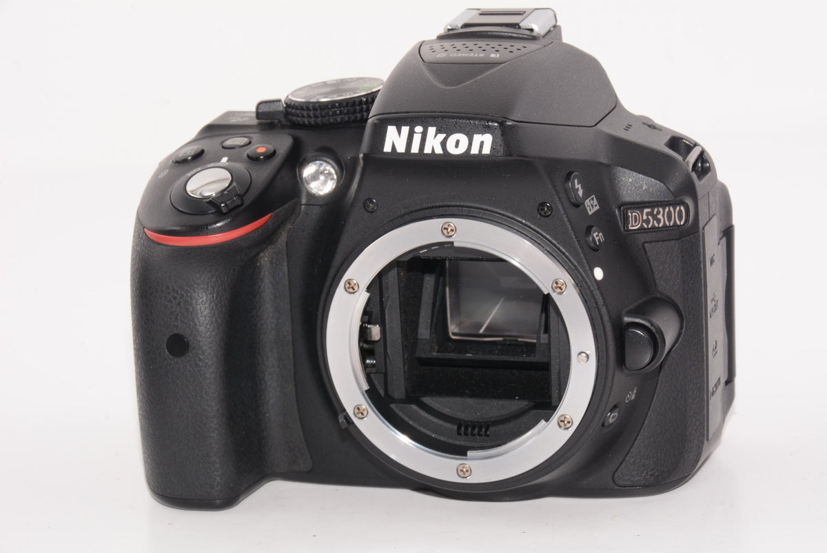 【外観特上級】Nikon デジタル一眼レフカメラ D5300 ダブルズームキット2 ブラック