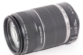 【外観特上級】Canon 望遠レンズ EF-S55-250mm F4-5.6 IS