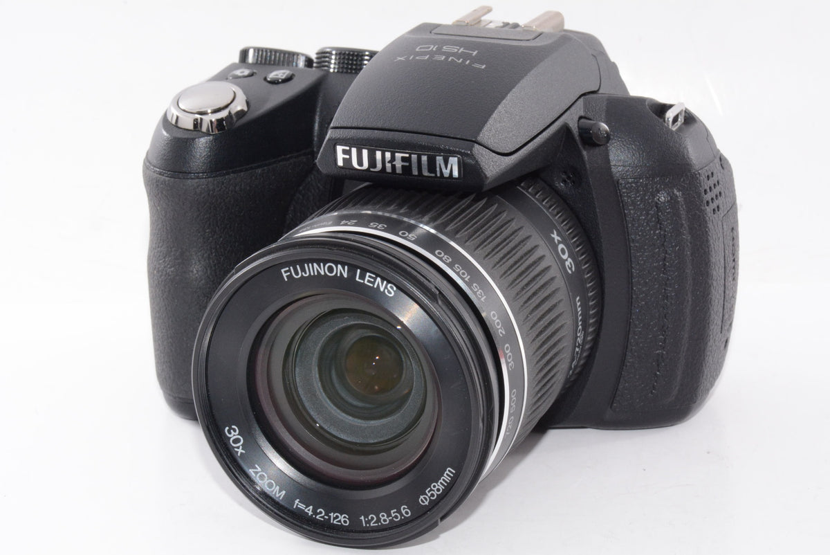 【外観並級】FUJIFILM デジタルカメラ FinePix HS10 ブラック FX-HS10
