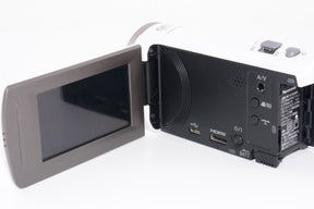 【外観特上級】パナソニック HDビデオカメラ V360M 16GB 高倍率90倍ズーム ホワイト HC-V360M-W