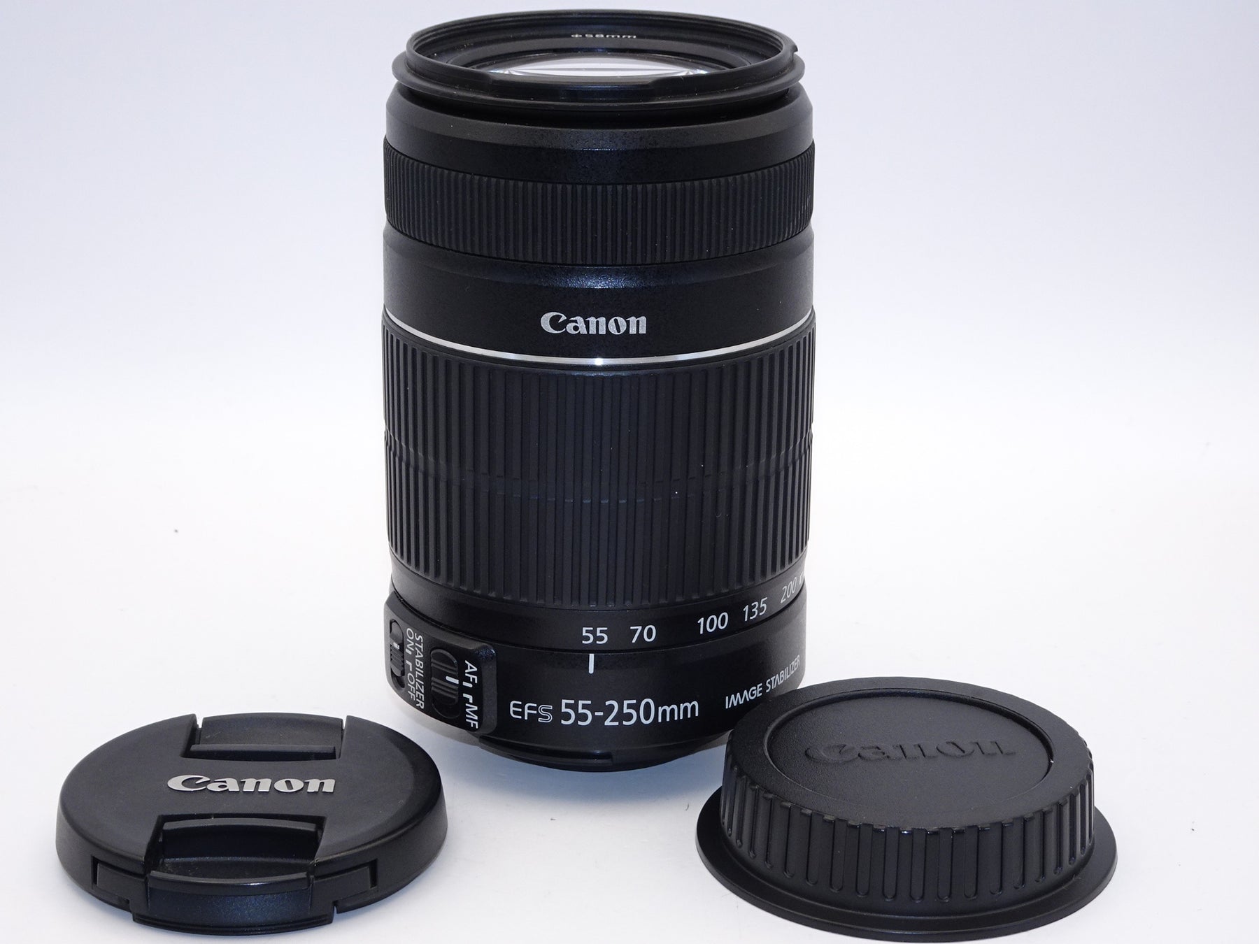 【外観特上級】Canon 望遠ズームレンズ EF-S55-250mm F4-5.6 IS II