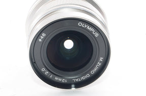 【外観特上級】OLYMPUS 単焦点レンズ M.ZUIKO DIGITAL ED 12mm F2.0