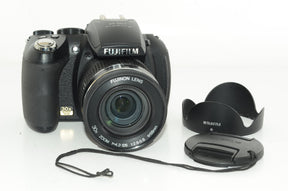 【外観並級】FUJIFILM デジタルカメラ FinePix HS10 ブラック FX-HS10