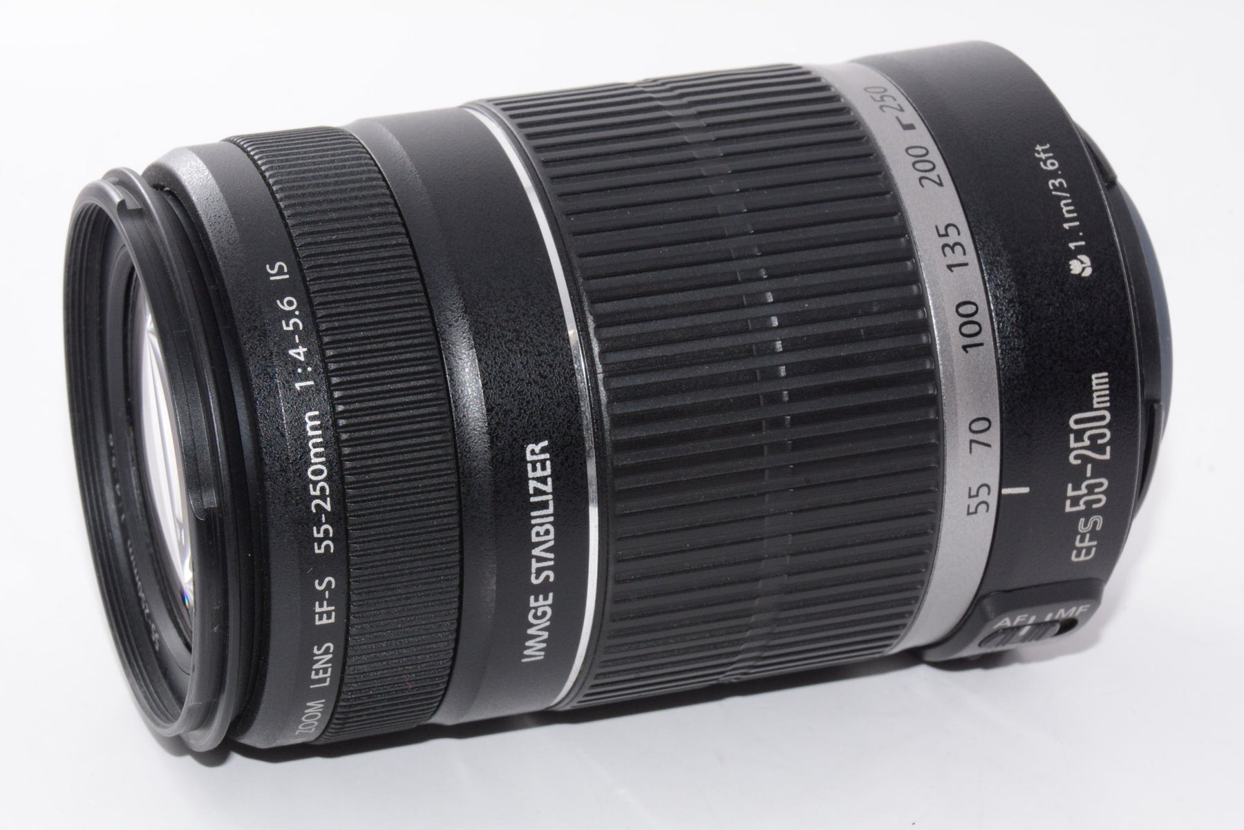 【外観並級】Canon 望遠レンズ EF-S55-250mm F4-5.6 IS
