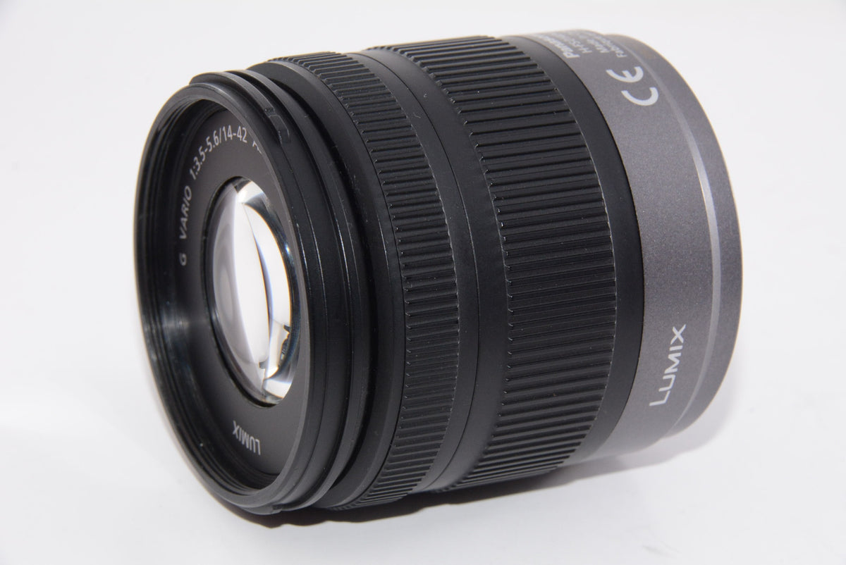 【外観特上級】パナソニック LUMIX G VARIO 14-42mm F3.5-5.6 ASPH. MEGA O.I.S H-FS014042