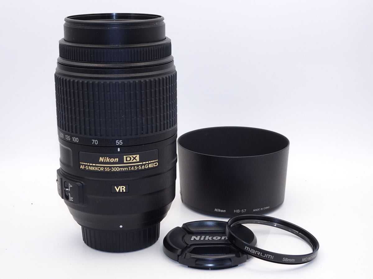 【外観特上級】Nikon 望遠ズームレンズ AF-S DX NIKKOR 55-300mm f/4.5-5.6G ED VR