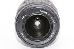 【外観並級】Canon 標準ズームレンズ EF-S18-55mm F3.5-5.6 IS