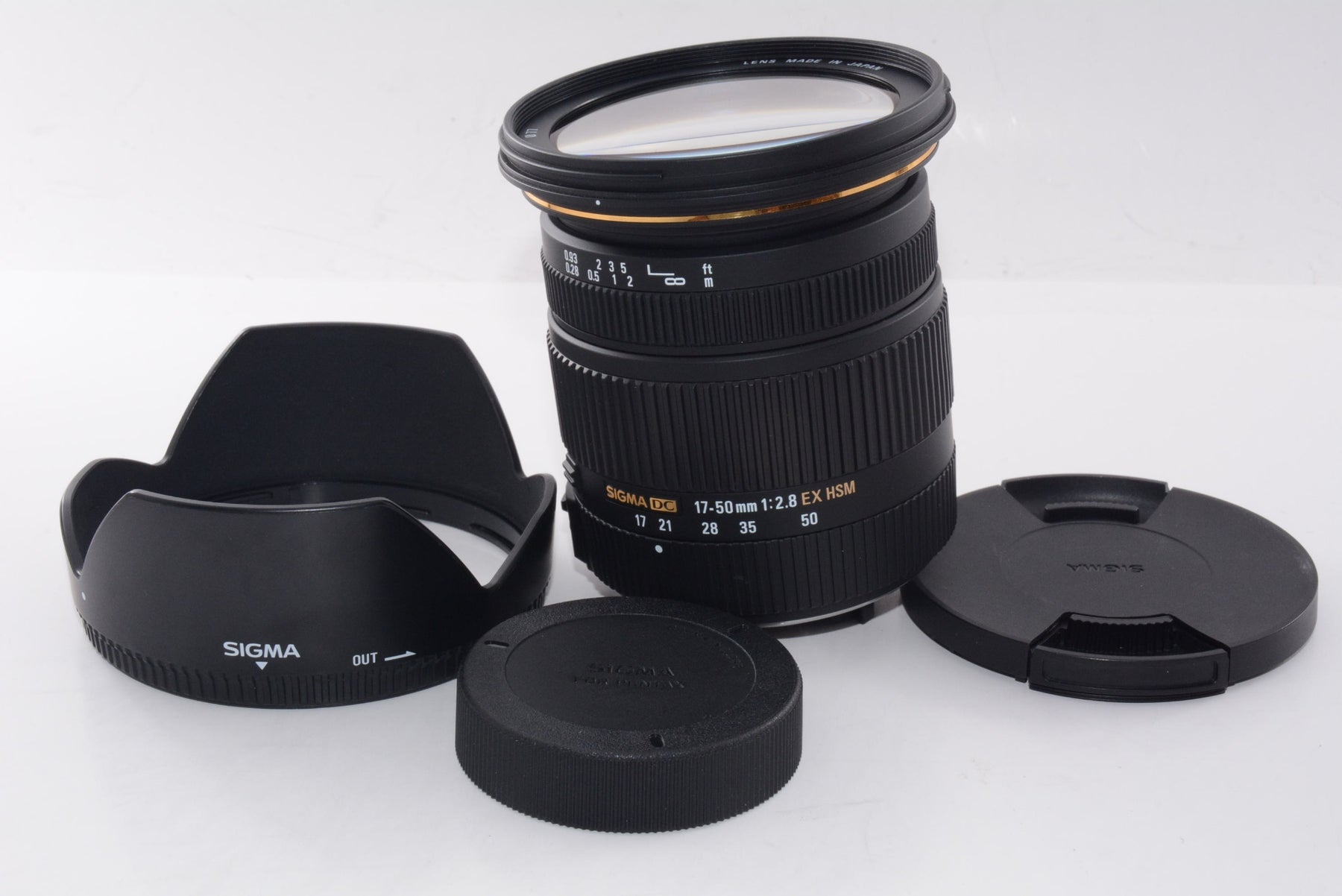 【外観並級】SIGMA 標準ズームレンズ 17-50mm F2.8 EX DC HSM ペンタックス用 APS-C専用