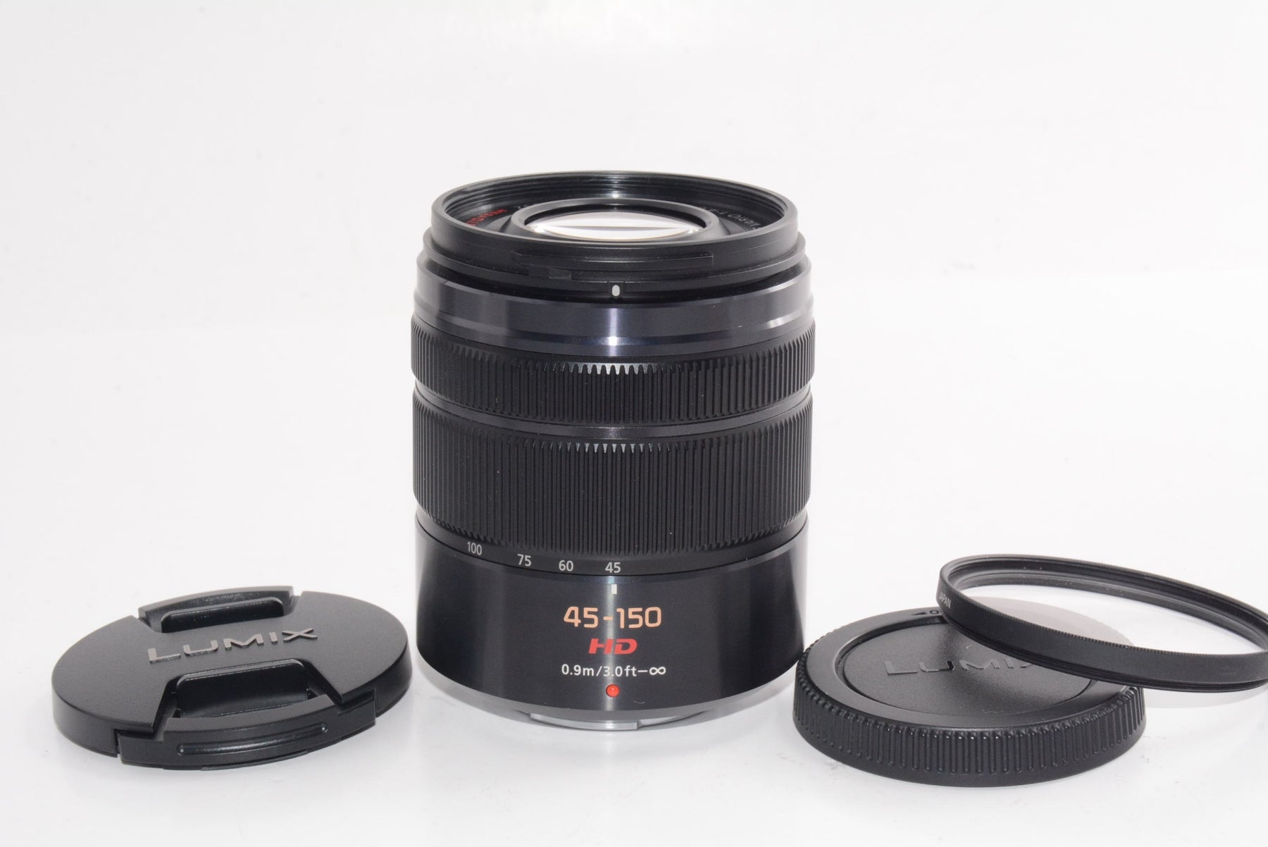 【外観特上級】パナソニック ルミックス G VARIO 45-150mm/F4.0-5.6 ASPH. /MEGA O.I.S. ブラック